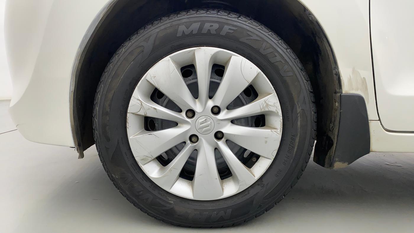2016 Maruti Baleno DELTA PETROL 1.2, Petrol, Manual, 50,614 km, Left Front Wheel
