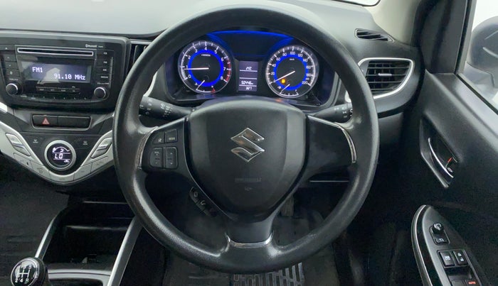 2016 Maruti Baleno DELTA PETROL 1.2, Petrol, Manual, 50,614 km, Steering Wheel Close Up