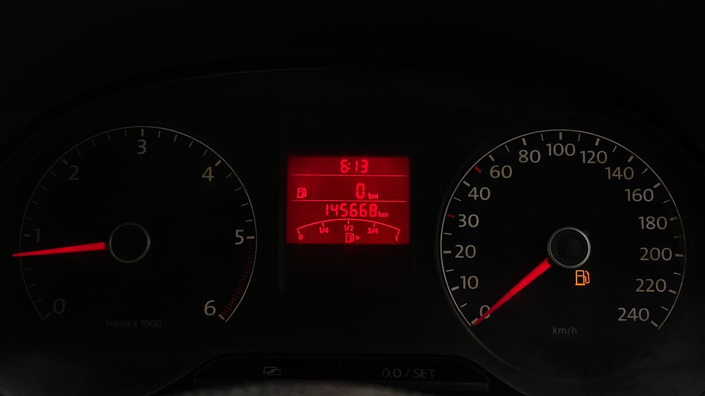 2012 Volkswagen Vento HIGHLINE DIESEL 1.6, Diesel, Manual, 1,45,665 km, Odometer Image
