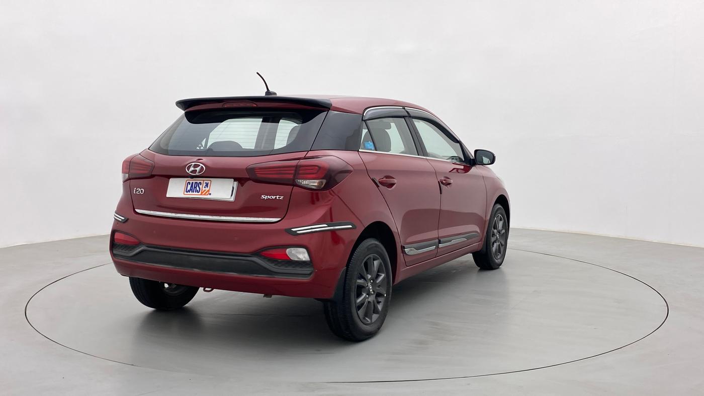 2019 Hyundai Elite i20 1.2 SPORTS PLUS VTVT, Petrol, Manual, 23,994 km, Right Back Diagonal