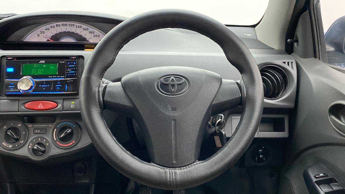 2012 Toyota Etios Liva GD, Diesel, Manual, 79,614 km, Steering Wheel Close Up