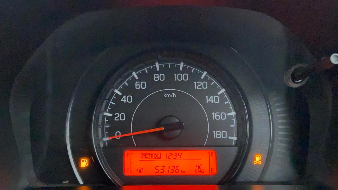 2021 Maruti New Wagon-R LXI CNG (O) 1.0, CNG, Manual, 53,136 km, Odometer Image
