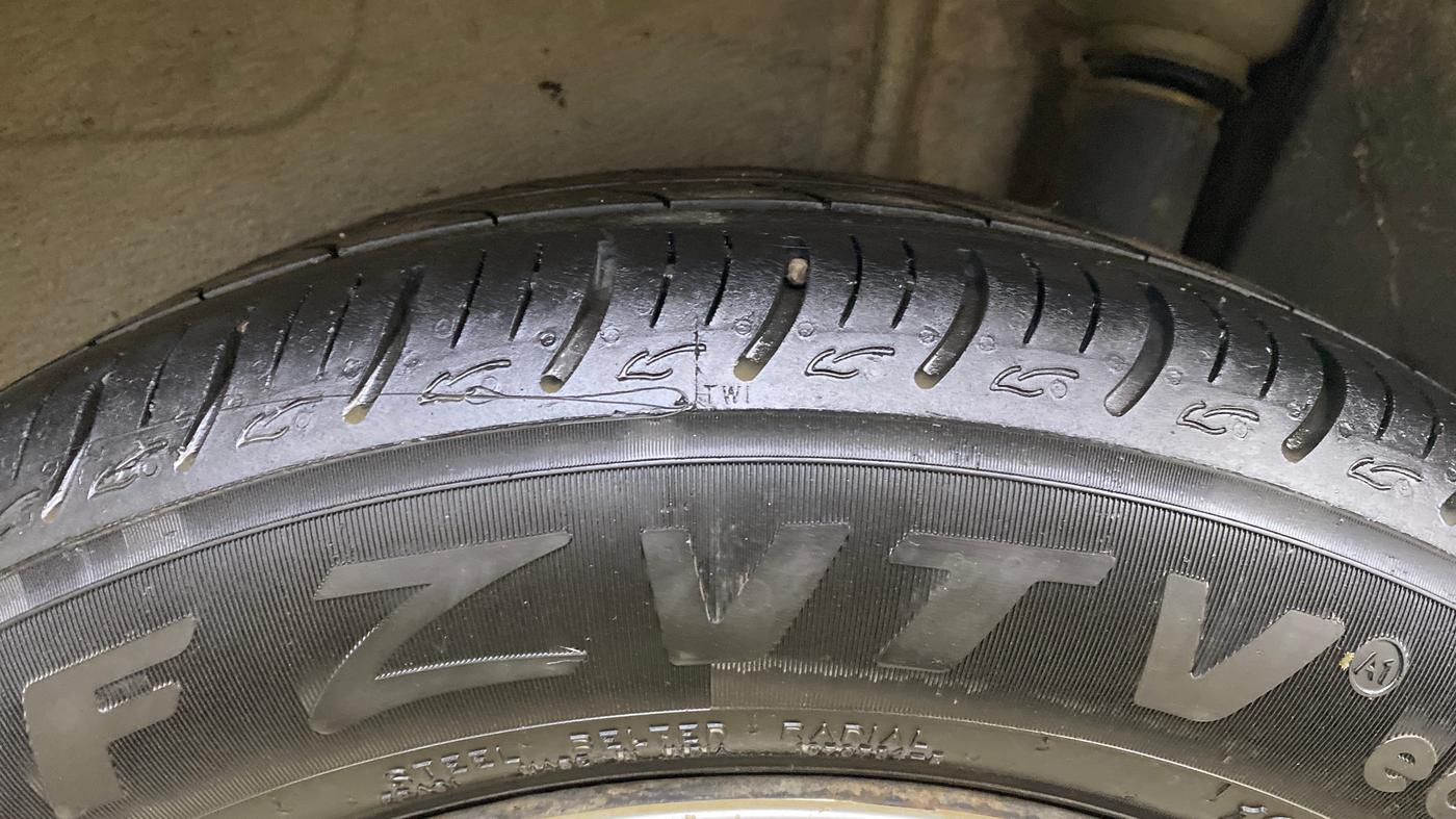 2022 Maruti IGNIS DELTA 1.2, Petrol, Manual, 1,43,491 km, Left Rear Tyre Tread