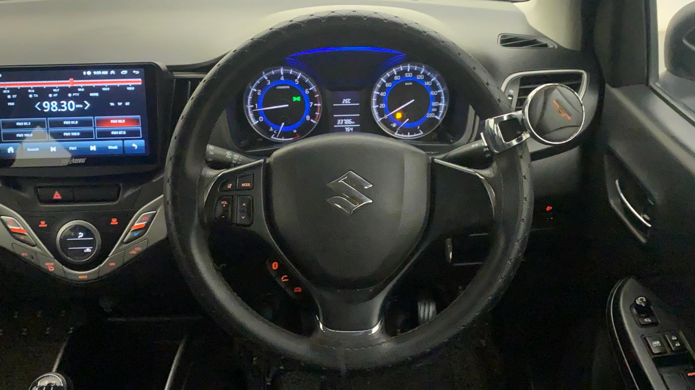 2020 Maruti Baleno DELTA PETROL 1.2, Petrol, Manual, 33,723 km, Steering Wheel Close Up