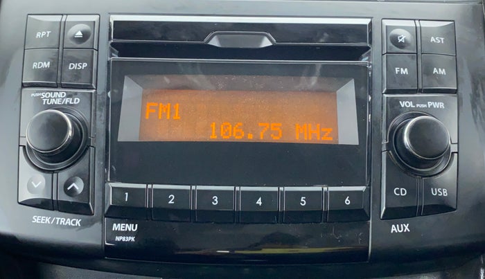 2017 Maruti Swift VDI, Diesel, Manual, 97,709 km, Infotainment System