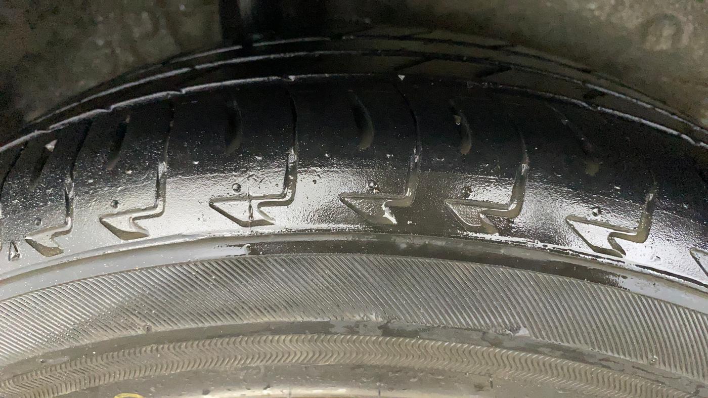 2019 Honda WR-V 1.2L I-VTEC S MT, CNG, Manual, 45,293 km, Right Rear Tyre Tread
