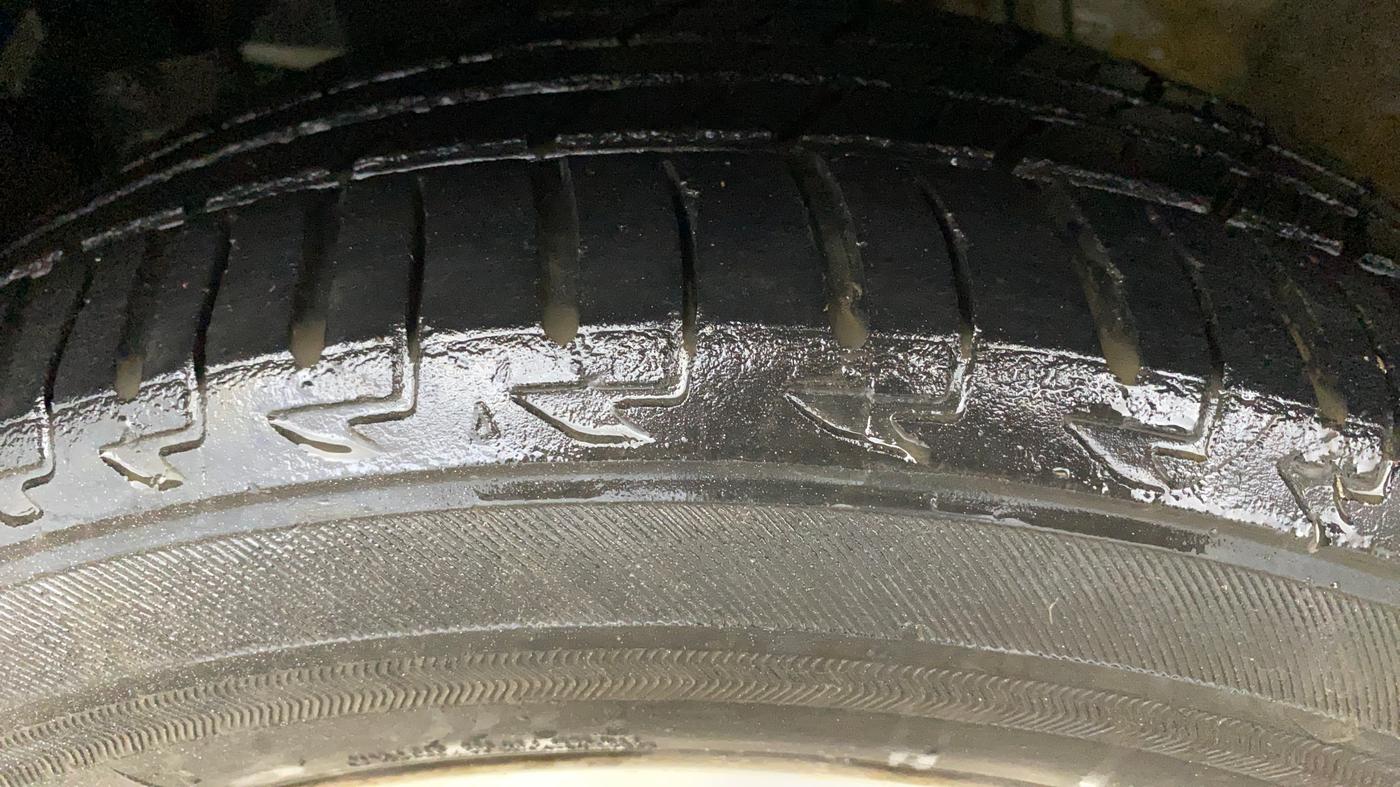 2019 Honda WR-V 1.2L I-VTEC S MT, CNG, Manual, 45,293 km, Left Front Tyre Tread