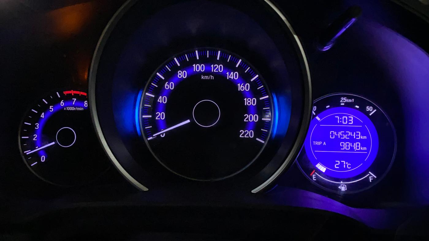 2019 Honda WR-V 1.2L I-VTEC S MT, CNG, Manual, 45,293 km, Odometer Image