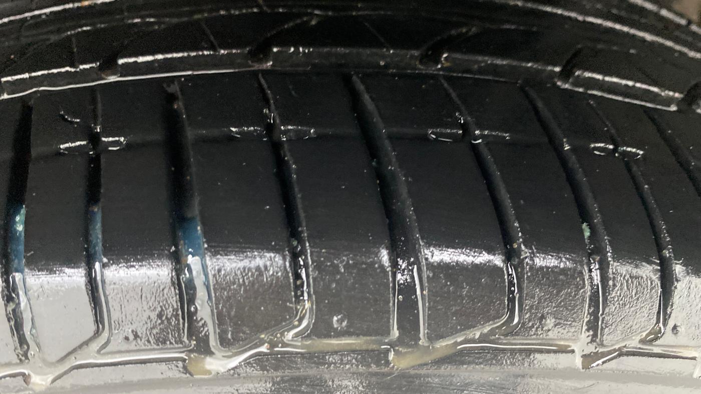2021 Tata TIGOR XZ PLUS PETROL, Petrol, Manual, 45,688 km, Left Rear Tyre Tread