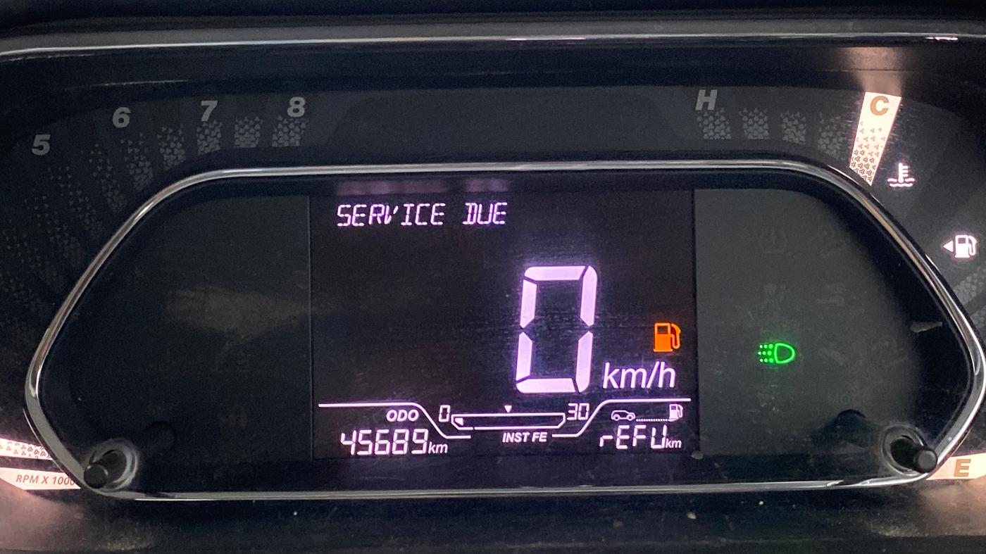 2021 Tata TIGOR XZ PLUS PETROL, Petrol, Manual, 45,688 km, Odometer Image