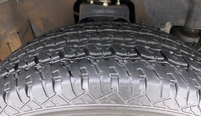 2021 Mahindra Thar LX PETROL HT 4WD AT, Petrol, Automatic, 11,587 km, Right Front Tyre Tread