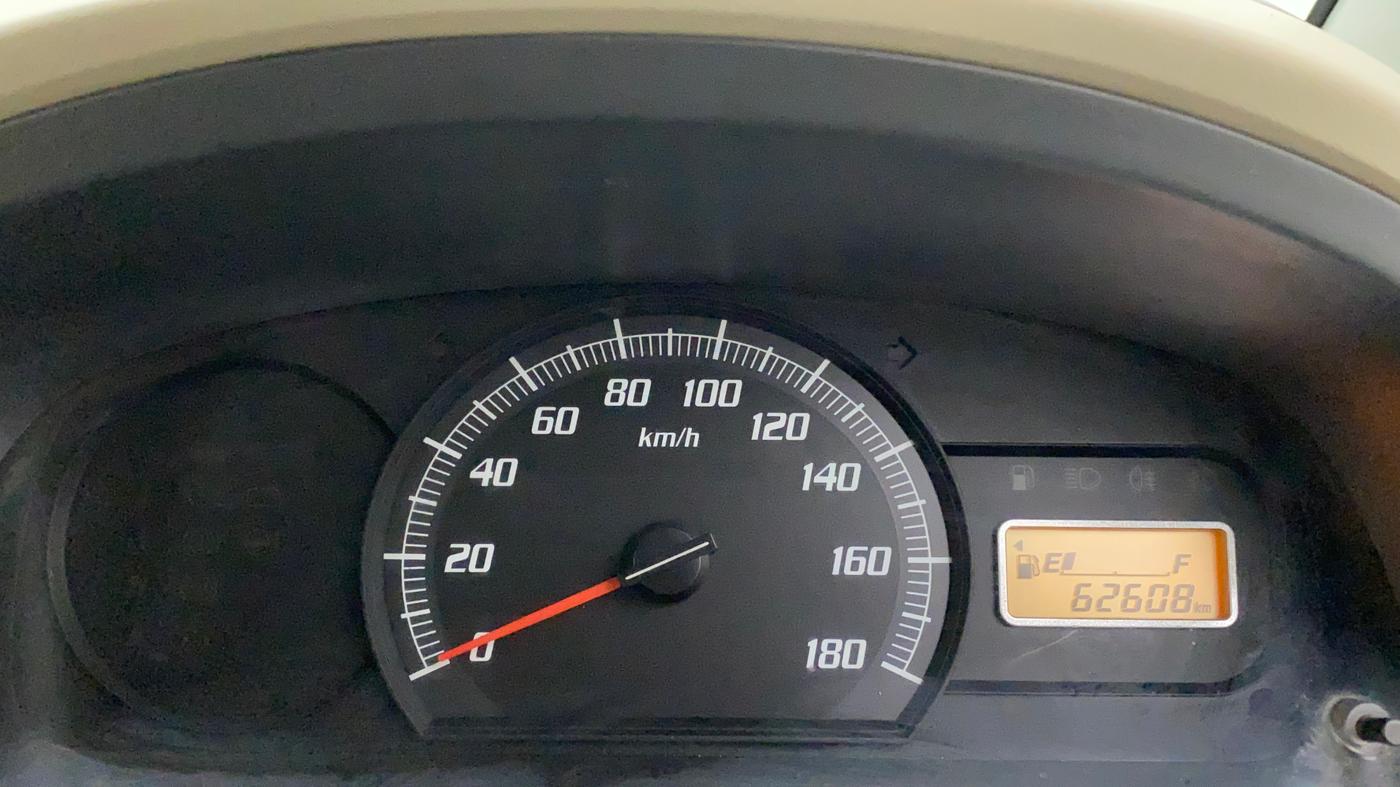 2012 Maruti Zen Estilo LXI, Petrol, Manual, 62,608 km, Odometer Image