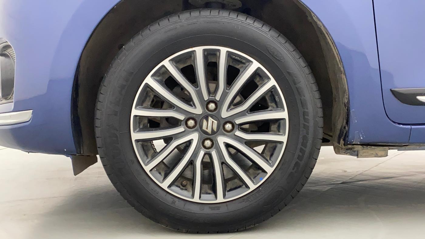 2017 Maruti Dzire ZXI PLUS AMT, Petrol, Automatic, 1,13,117 km, Left Front Wheel