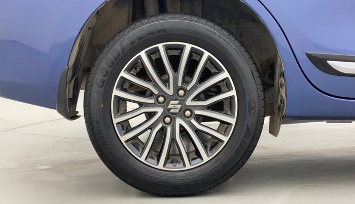 2017 Maruti Dzire ZXI PLUS AMT, Petrol, Automatic, 1,13,117 km, Right Rear Wheel