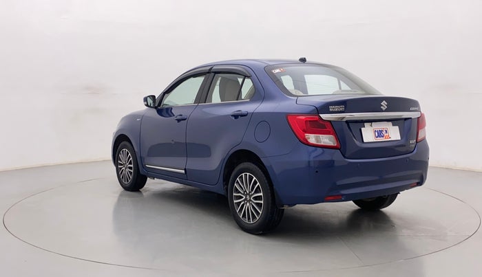 2017 Maruti Dzire ZXI PLUS AMT, Petrol, Automatic, 1,13,117 km, Left Back Diagonal