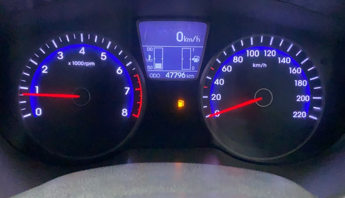 2013 Hyundai i20 ASTA 1.2, Petrol, Manual, 47,795 km, Odometer Image