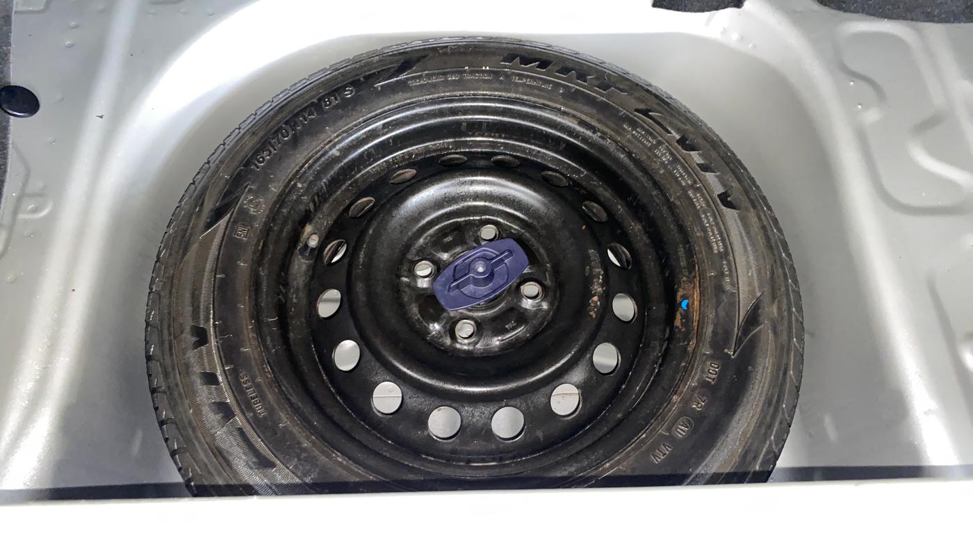2019 Maruti New Wagon-R VXI 1.0 AMT, Petrol, Automatic, 79,193 km, Spare Tyre