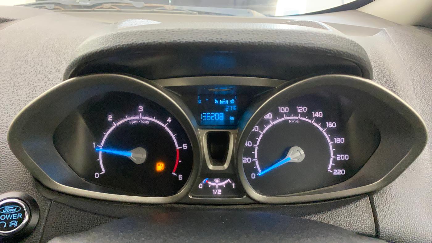2016 Ford Ecosport TITANIUM 1.5L DIESEL, Diesel, Manual, 1,36,220 km, Odometer Image