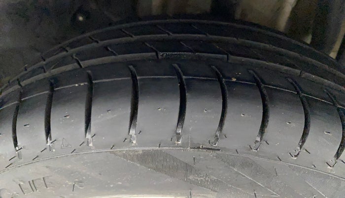 2018 Tata Tiago XZA PETROL, Petrol, Automatic, 40,608 km, Left Rear Tyre Tread