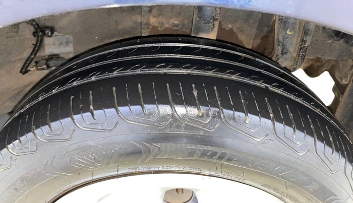 2022 Tata Tiago XT CNG, CNG, Manual, 35,556 km, Left Rear Tyre Tread