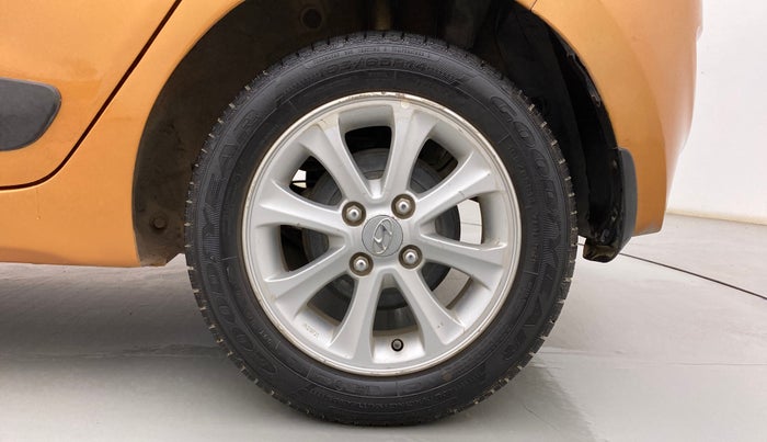 2014 Hyundai Grand i10 ASTA AT 1.2 KAPPA VTVT, Petrol, Automatic, 86,318 km, Left Rear Wheel