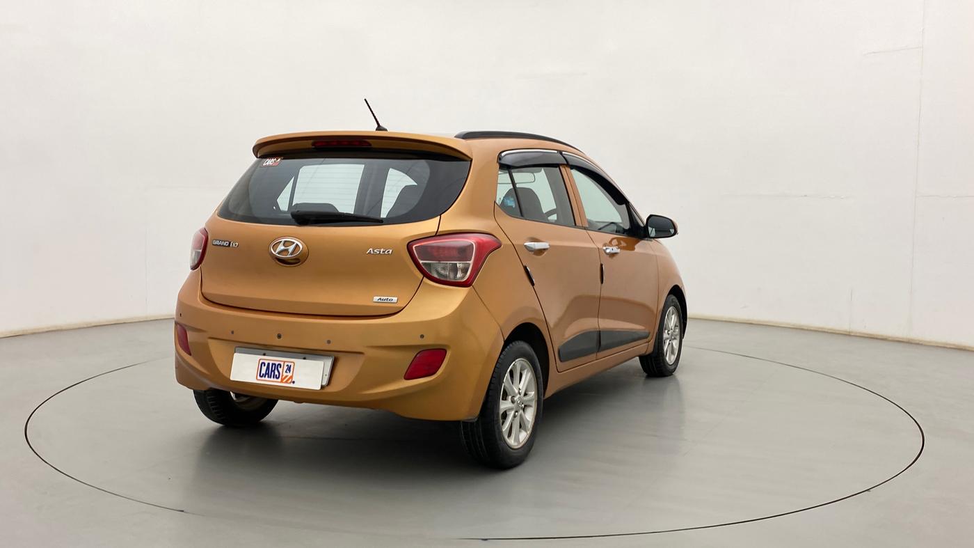 2014 Hyundai Grand i10 ASTA AT 1.2 KAPPA VTVT, Petrol, Automatic, 86,318 km, Right Back Diagonal