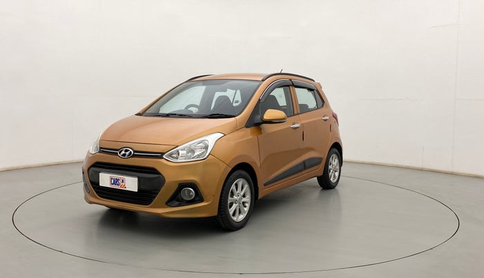 2014 Hyundai Grand i10 ASTA AT 1.2 KAPPA VTVT, Petrol, Automatic, 86,318 km, Left Front Diagonal