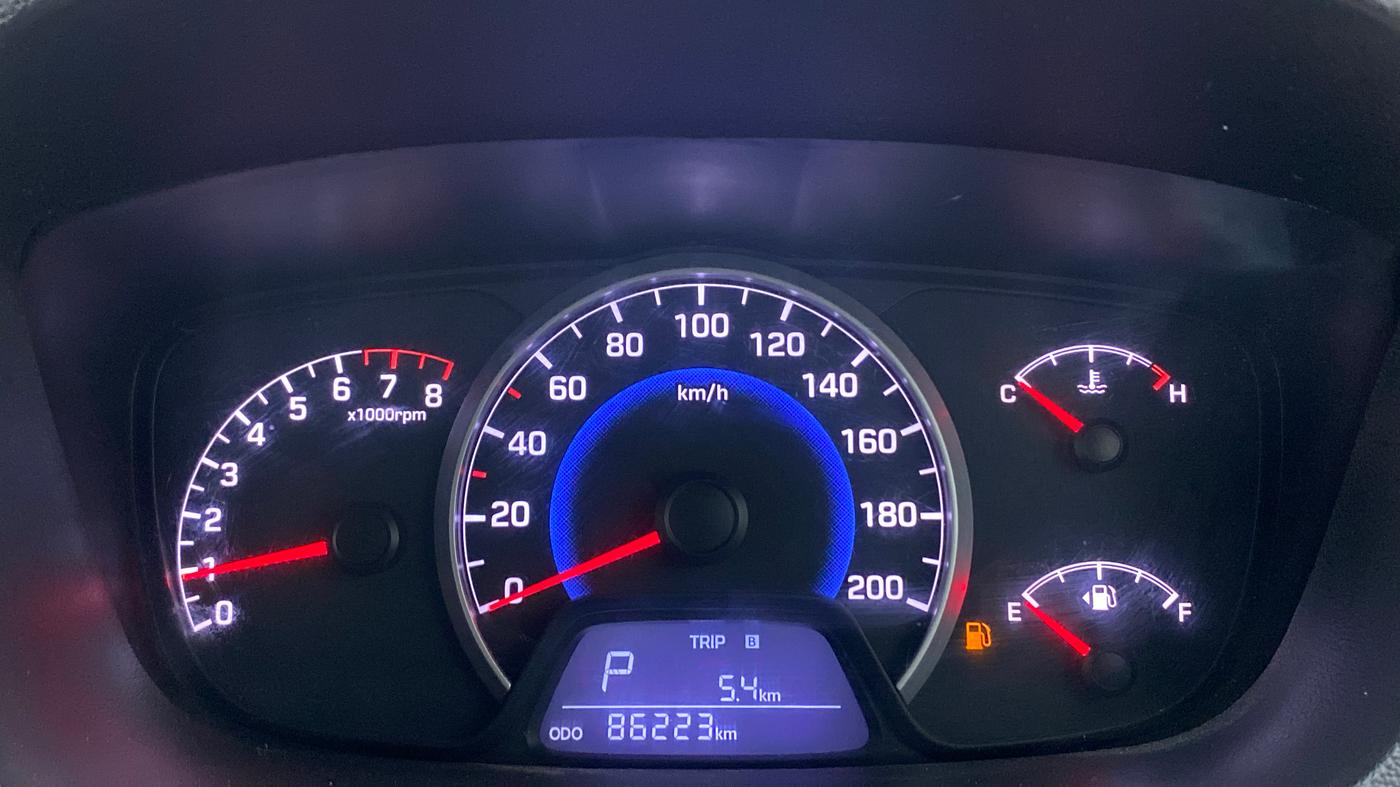 2014 Hyundai Grand i10 ASTA AT 1.2 KAPPA VTVT, Petrol, Automatic, 86,318 km, Odometer Image