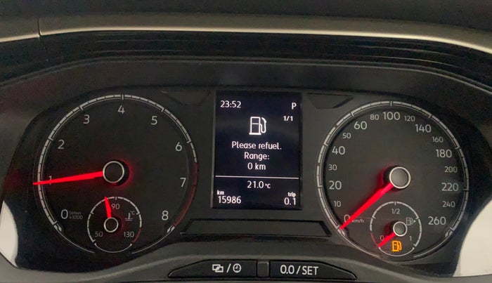 2024 Volkswagen VIRTUS HIGHLINE TSI 1.0 AT, Petrol, Automatic, 15,985 km, Odometer Image