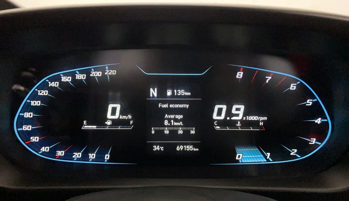 2021 Hyundai NEW I20 N LINE N8 1.0 TURBO GDI IMT, Petrol, Manual, 69,210 km, Odometer Image