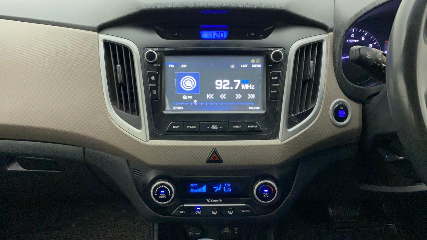 2018 Hyundai Creta SX PLUS AT 1.6 PETROL, Petrol, Automatic, 91,950 km, Air Conditioner