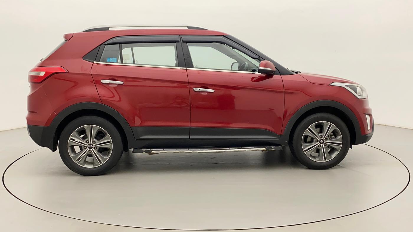 2018 Hyundai Creta SX PLUS AT 1.6 PETROL, Petrol, Automatic, 91,950 km, Right Side View