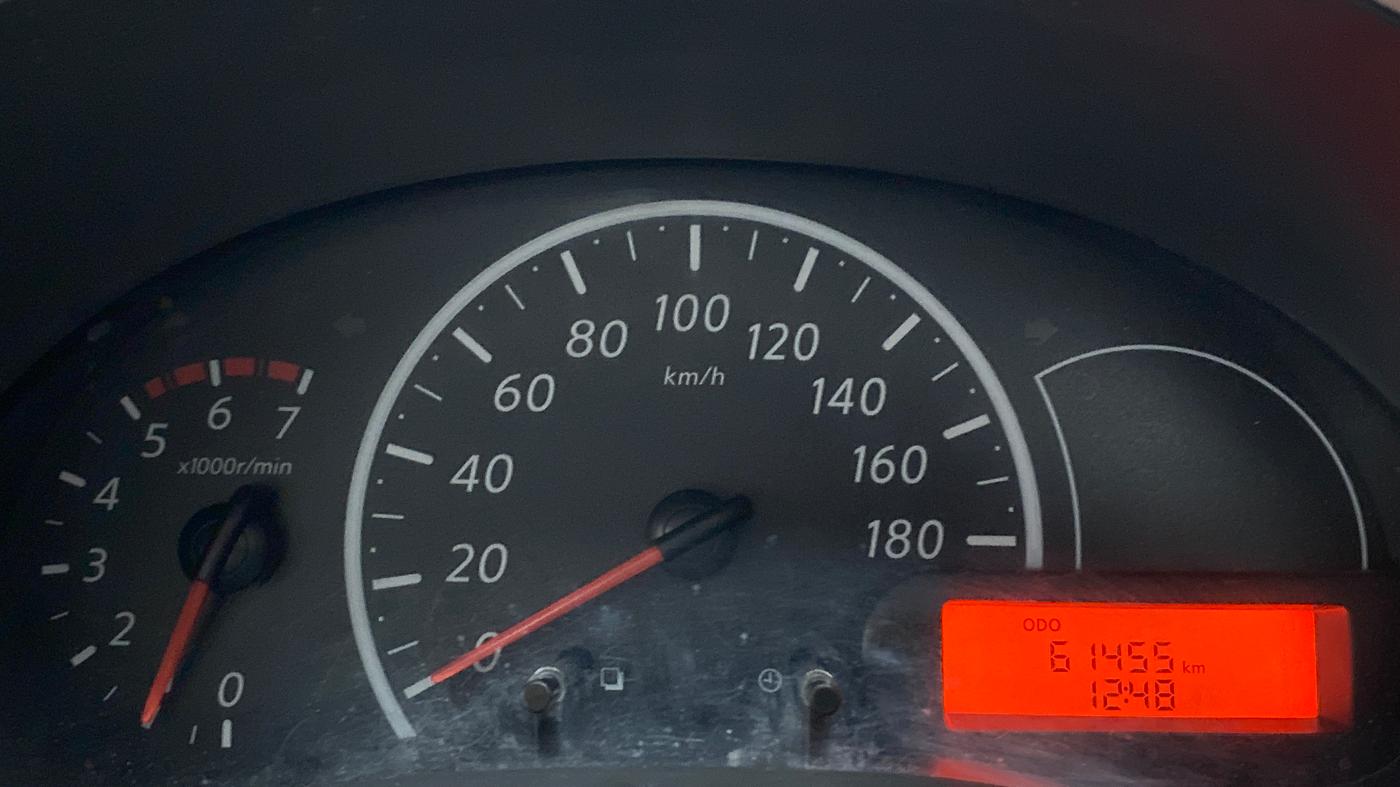 2014 Nissan Micra Active XV S, Petrol, Manual, 61,623 km, Odometer Image
