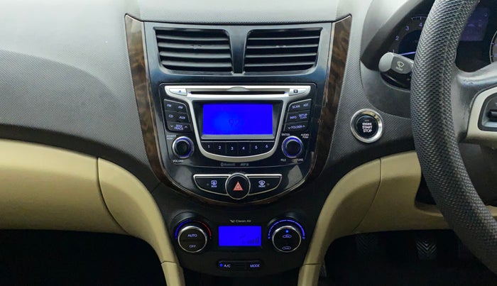 2014 Hyundai Verna FLUIDIC 1.6 VTVT SX OPT, Petrol, Manual, 1,09,252 km, Air Conditioner