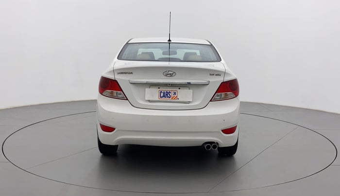 2014 Hyundai Verna FLUIDIC 1.6 VTVT SX OPT, Petrol, Manual, 1,09,252 km, Back/Rear