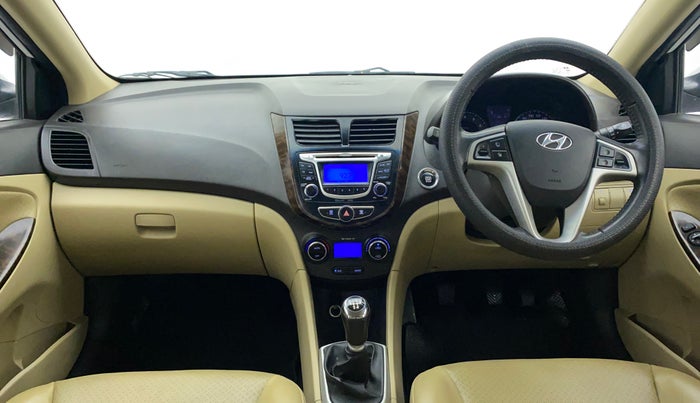 2014 Hyundai Verna FLUIDIC 1.6 VTVT SX OPT, Petrol, Manual, 1,09,252 km, Dashboard