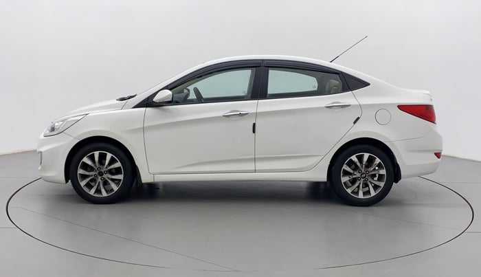 2014 Hyundai Verna FLUIDIC 1.6 VTVT SX OPT, Petrol, Manual, 1,09,252 km, Left Side