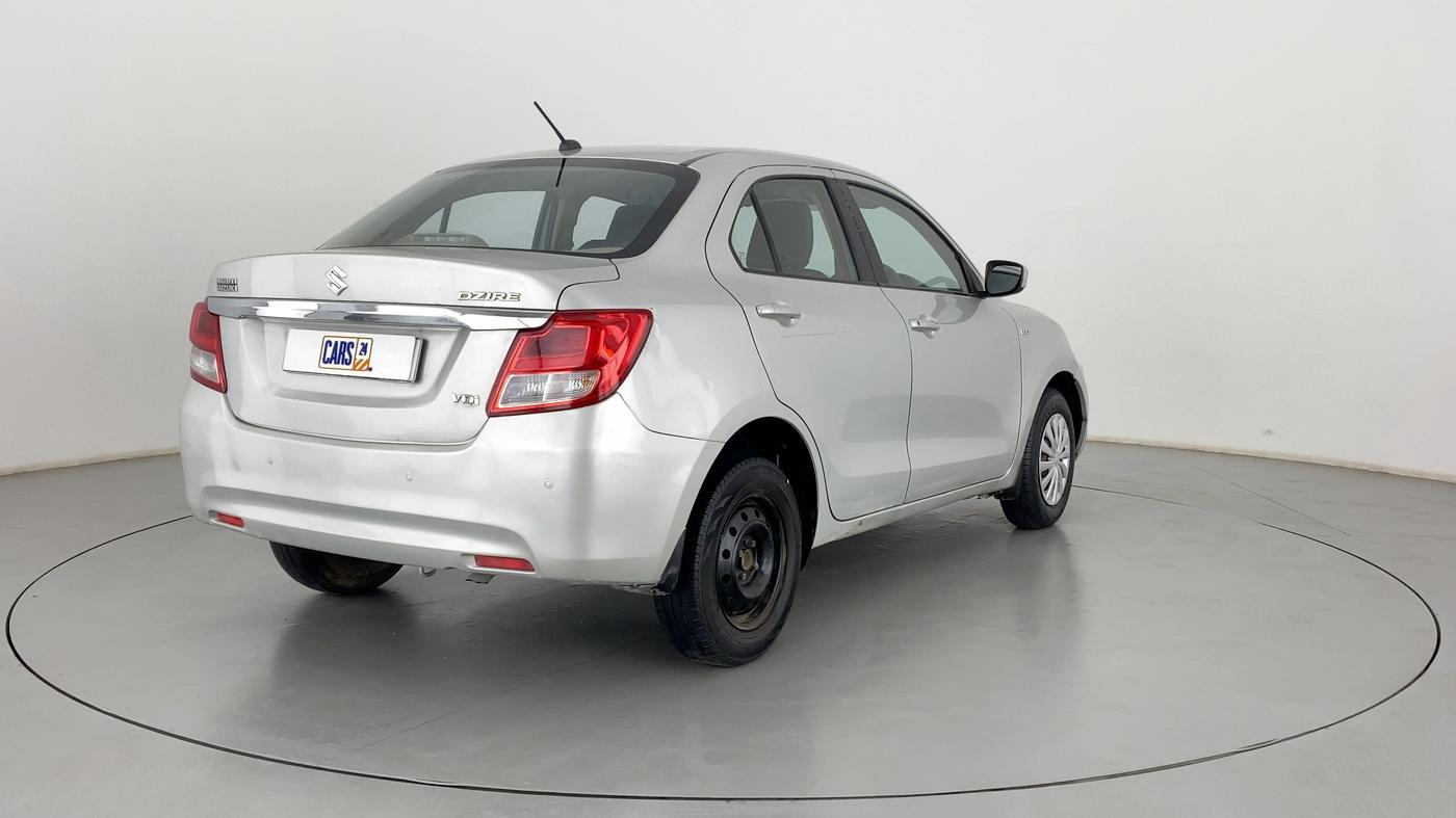 2018 Maruti Dzire VDI, Diesel, Manual, 68,644 km, Right Back Diagonal
