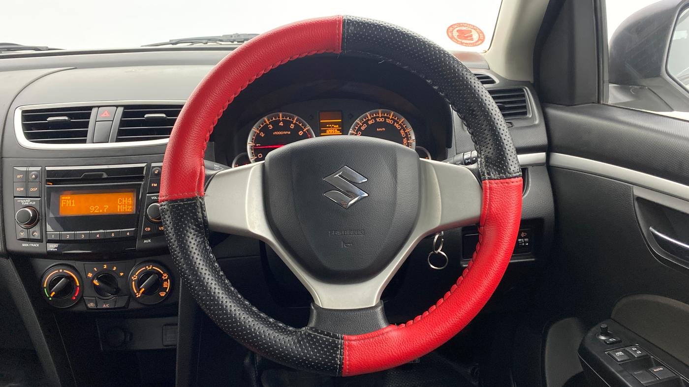 2017 Maruti Swift VXI OPT, Petrol, Manual, 13,136 km, Steering Wheel Close Up