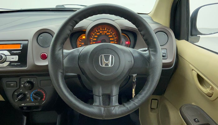 2014 Honda Amaze 1.5 EMT I DTEC, Diesel, Manual, 70,640 km, Steering Wheel Close-up