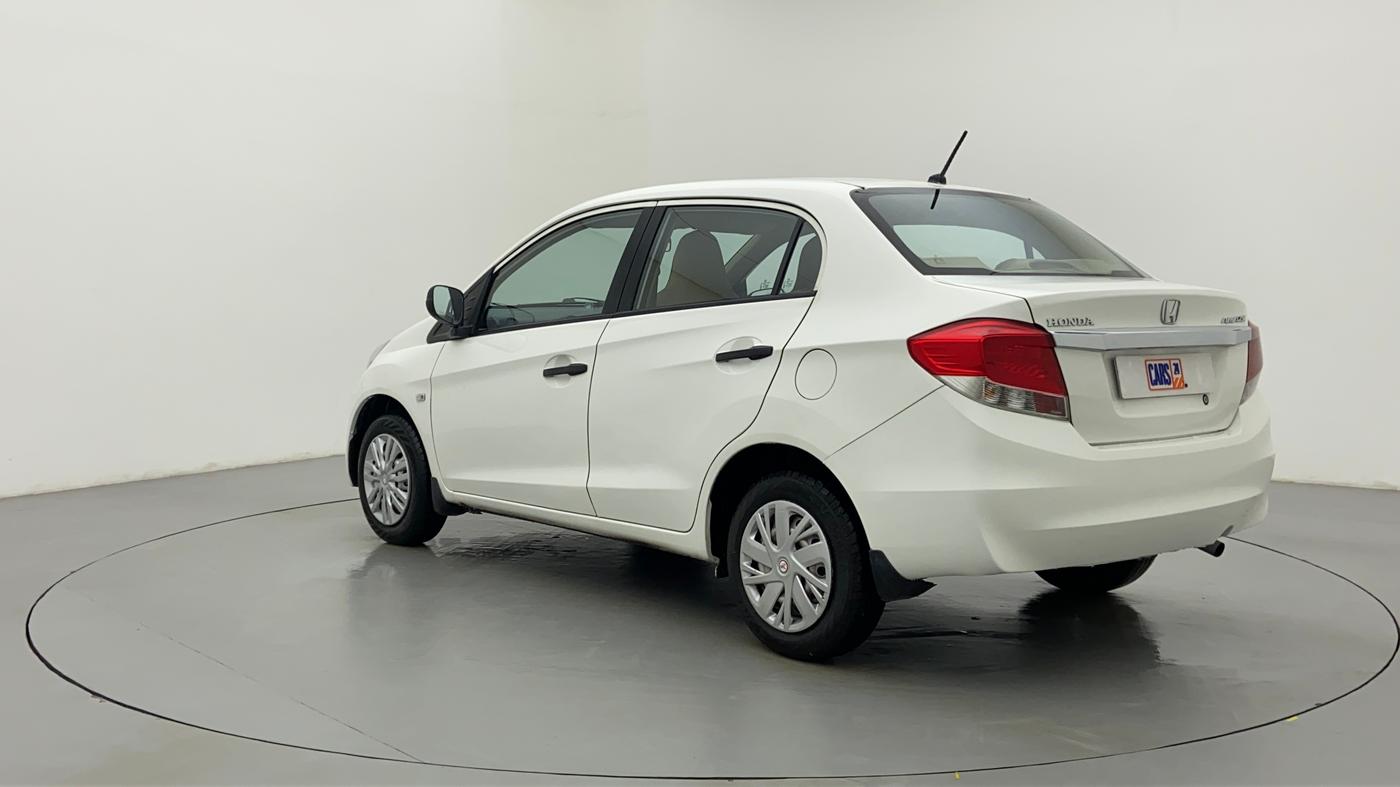 2014 Honda Amaze 1.5 EMT I DTEC, Diesel, Manual, 70,640 km, Left Back Diagonal (45- Degree) View