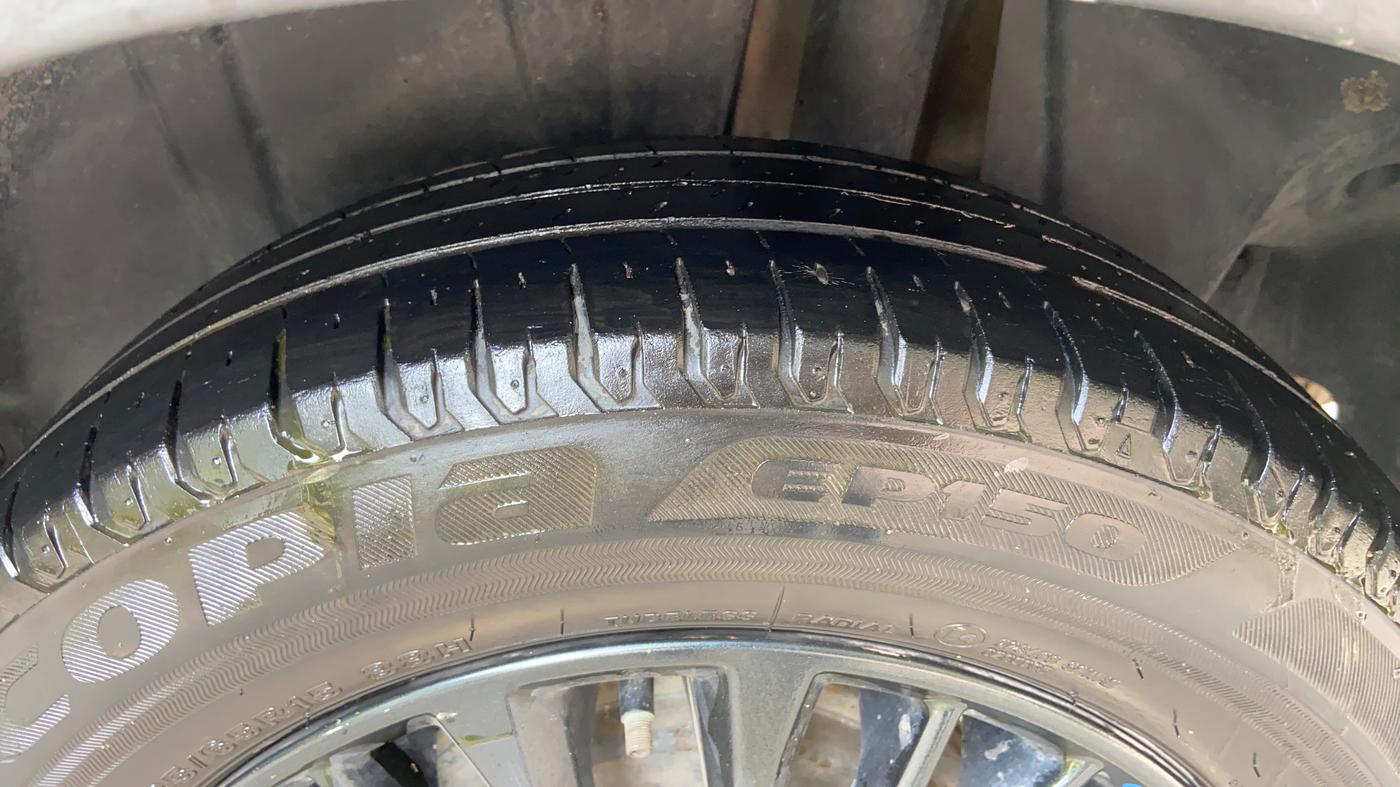2021 Maruti XL6 ZETA AT, Petrol, Automatic, 61,521 km, Left Rear Tyre Tread