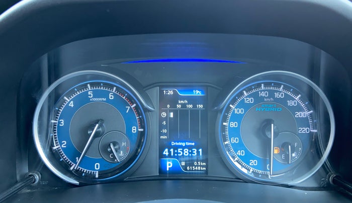 2021 Maruti XL6 ZETA AT, Petrol, Automatic, 61,521 km, Odometer Image