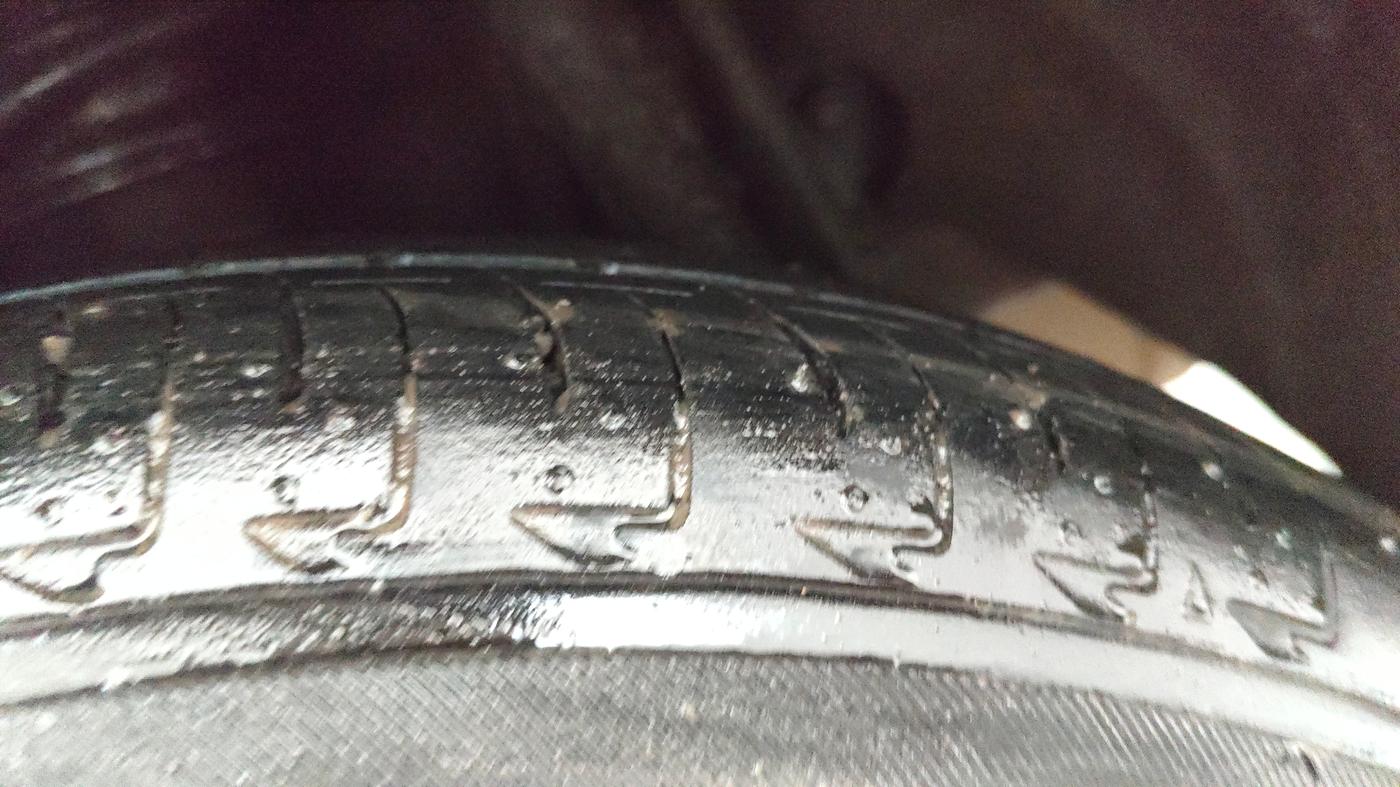 2017 Tata TIGOR XZ PETROL, Petrol, Manual, 47,979 km, Left Rear Tyre Tread