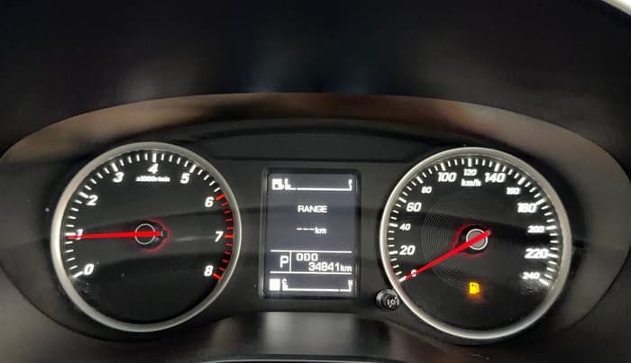 2021 MG HECTOR SHINE 1.5 PETROL TURBO CVT, Petrol, Automatic, 34,829 km, Odometer Image