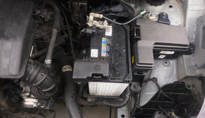 2024 Hyundai EXTER SX (O) Connect 1.2 MT Knight Edition Dual Tone, Petrol, Manual, 14,737 km, Engine View - Left