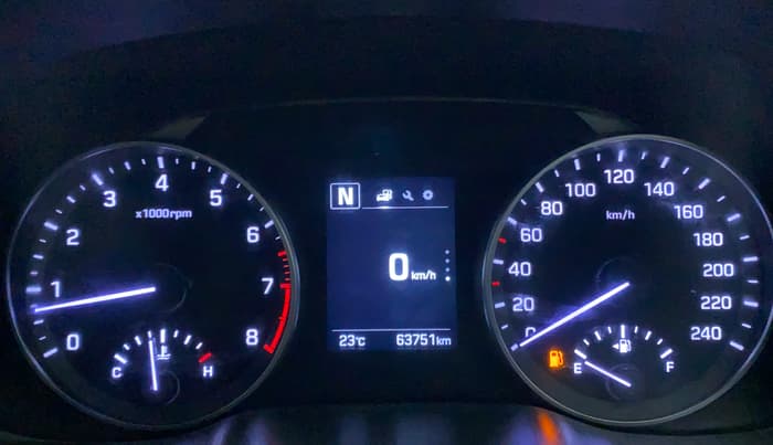 2018 Hyundai New Elantra 2.0 SX (O) AT, Petrol, Automatic, 63,865 km, Odometer Image