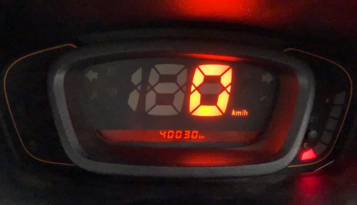 2017 Renault Kwid RXT 1.0, Petrol, Manual, 40,030 km, Odometer Image