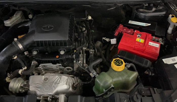 2021 Tata NEXON XZA PLUS SUNROOF PETROL, Petrol, Automatic, 56,481 km, Engine View - Left