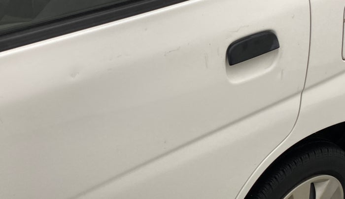 2014 Maruti Alto K10 VXI P, Petrol, Manual, 30,310 km, Rear left door - Slightly dented